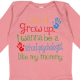 thumbnail image 4 of Inktastic School Psychologist Like Mommy Boys or Girls Long Sleeve Baby Bodysuit, 4 of 5