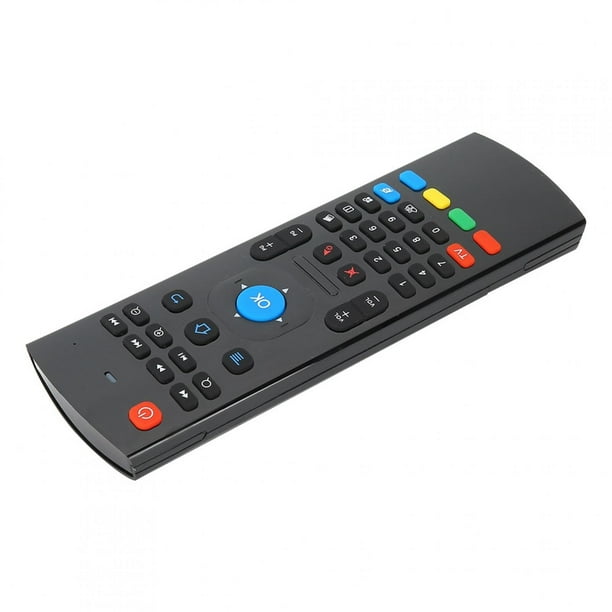 Ratón de teclado inalámbrico, ratón de aire de doble cara, teclado de Control remoto, Control remoto inteligente, funcionalidad inteligente