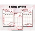 Valentine Bunco Printable Valentine Bunco Score Sheet Bunco Game