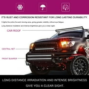 Durable Car Flood Lamp 42 Inch LED Work Light Bar 4 PCS Offroad Headlight Die-Casting Aluminum Housing Driving Lamp