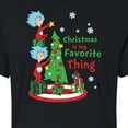 thumbnail image 3 of Cat in the Hat - Christmas Is A Family Thing - Cropped Tee, 3 of 6