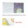 thumbnail image 4 of Rabbit Printed Cross Stitch Pillow Case Kits , 45X45cm , Cross Stitch Kits for Adults (11ct), 4 of 7