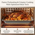 thumbnail image 6 of Our Place Wonder Oven Pro | 8-in-1 Digital Air Fryer & Countertop Oven with Basket, Rack, Pan & Tray | 3-Rack, 32 QT Capacity - Air Fry, Toast, Roast, Bake, Reheat, Broil, Proof & Dehydrate | Char, 6 of 9