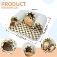 thumbnail image 3 of Cama escondida con 3 agujeros para mascotas Tunnel Lfokd, 56 x 48 cm, color verde, 3 of 6