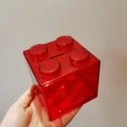 thumbnail image 3 of Visland Coin Bank Transparent Visible Easy to Use Kids Building Block Design Money Saving Box for Gifts, 3 of 7