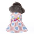 thumbnail image 3 of Coloody 2023 Spring And Summer Dresses For Pets, Dog Floral Sleeveless Dress, 3 of 6
