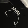 thumbnail image 4 of Pendientes para mujer, regalos para mujer, pendientes de perla de circón para mujer, joyería para mujer, pendientes de circón de moda, ganchos para las orejas para mujer, 4 of 5