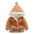 thumbnail image 1 of Cardigan à Capuche Rembourré pour Bébés Garçons Filles avec Gants, 1 of 8