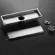 thumbnail image 3 of Rectangular Stainless Steel Floor Drain for Bathroom, 10x20cm Size, 3 of 5