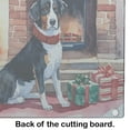 thumbnail image 4 of Appenzeller Sennenhund Cozy Christmas Glass Cutting Board Large 12 in x 15 in, 4 of 5