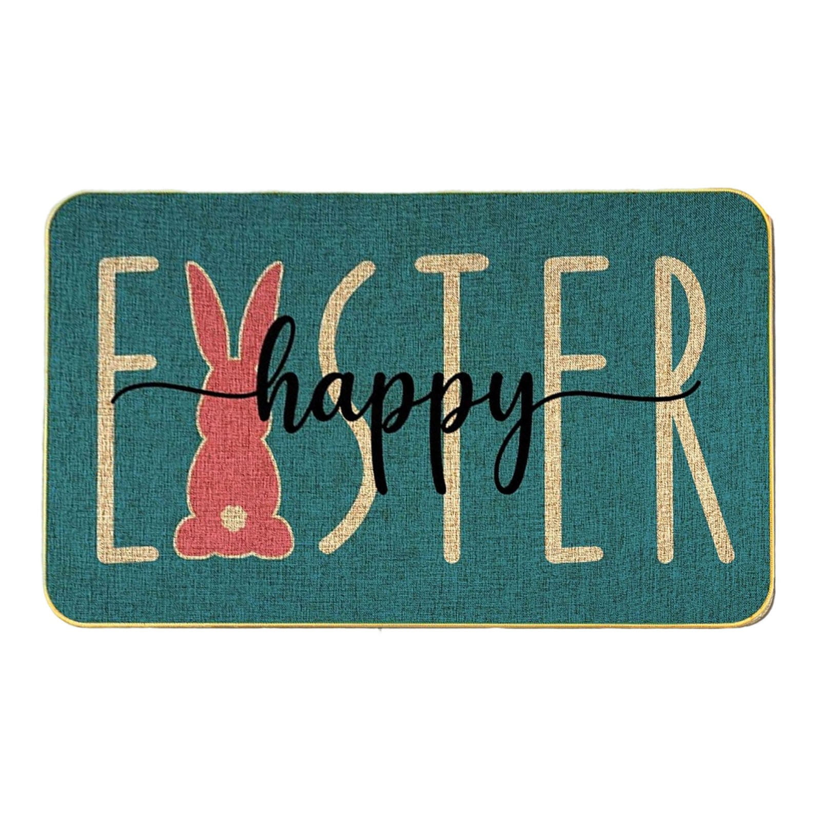 15.75x23.62 Inch Merry Christmas Snowflake Welcome Decorative Doormat, Seasonal Winter Low-Profile Floor Rug Switch Mat for Outdoor(A+B+C+D)
