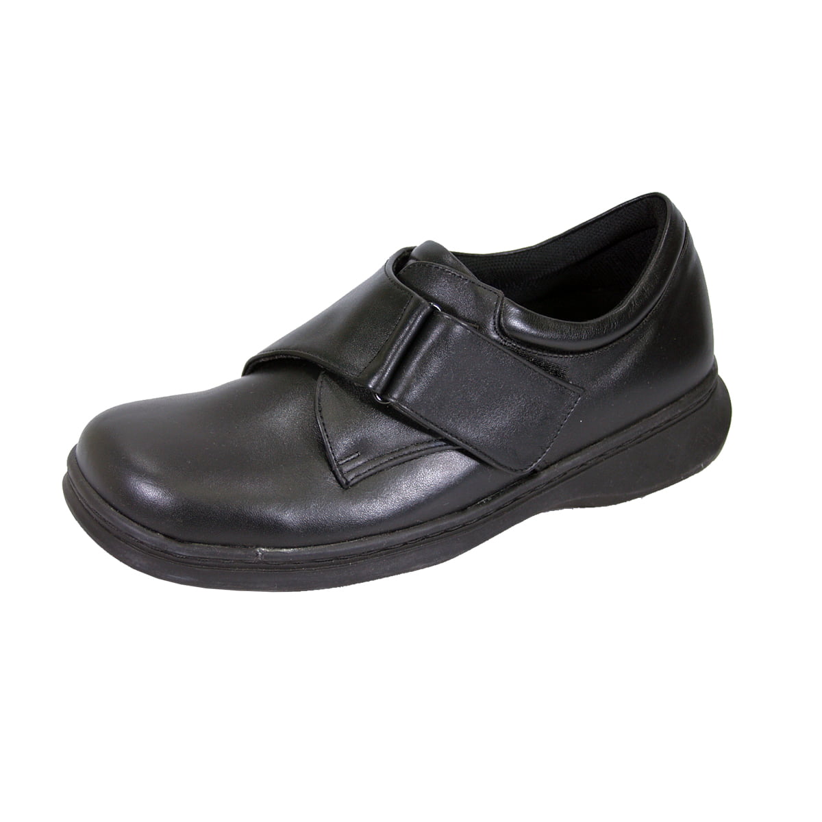 24 Hour Comfort  Mike Men Wide Width Leather Step-in Sleek Casual Shoes Size/Measurement Guide FootwearUS
