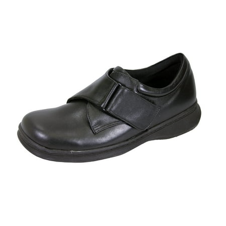 24 HOUR COMFORT Adelia Wide Width Professional Sleek Shoes BLACK (The Best Shoes For Standing Long Hours)