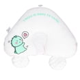 thumbnail image 1 of Baby Head Pillow Prevents Flat Head Soft Breathable AB Double Sided Drawstring Ιnfant Sleep Pillow for Home Travel Car Pink Dinosaur, 1 of 4