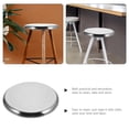 thumbnail image 3 of NUOLUX Repuesto De Asiento Redondo De Acero Inoxidable Para Taburete Ideal En Cocina Y Eventos, 3 of 7