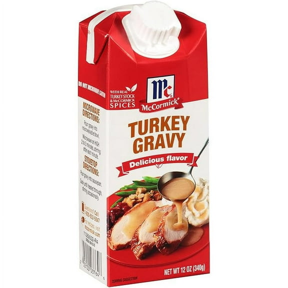 Pack of 1 McCormick Turkey Gravy, 12 oz