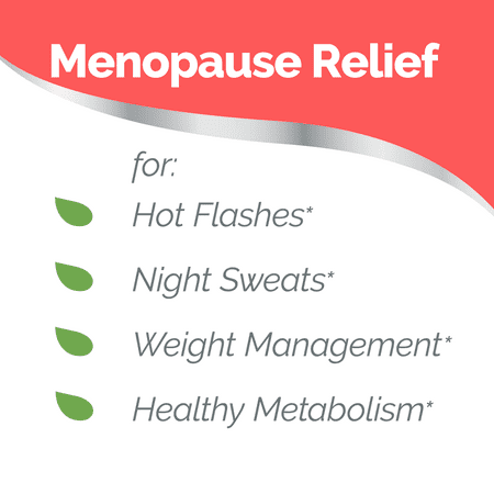 Estroven Menopause Relief + Weight Management, Hormone Free, 30 Ct