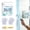 Blue, variant on Bathroom Tile & Tub Refinishing Paint Kit 10.6oz Water-Based Light Yellow Coating, Durable Warm Vintage Tone for Small Powder Rooms, Low-Odor DIY with Brush & Gloves, Light Yellow, By Harlik