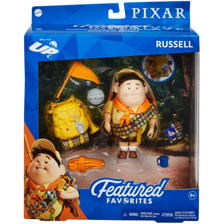 Disney and Pixar Featured Favorites Russell Collectable Figure Ages 6 Years  Old & Up