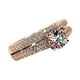 thumbnail image 2 of Conjunto de anillo medio Vintage para mujer, corona de flores ahuecada, anillo de uñas para nudillos Wmkox8yii fajkfhkj2068, 2 of 3