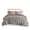 Gray, variant on Gracie Mills Eloise Clip Jacquard Comforter Set - Full/queen, Soft, Stylish Bedding for Adults