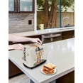 thumbnail image 3 of Hello Fall Toaster Cover 2 Slice, Small Kitchen Appliance Covers, Thanksgiving Gnomes Botanical Turkey Toaster Oven Cover with Loop, Bread Machine Cover Polyester Dust Cover Protection, 3 of 4