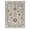 Ivory/Burgundy, variant on Everwash Treasure Lina Traditional Medallion Machine Washable Indoor Area Rug, Ivory/Red, 6'6"x9'2"
