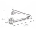thumbnail image 3 of Daily Qaailabf Stainless Steel Kitchen Corer Fruit Easy Clean Corer Removal Tool, 3 of 6