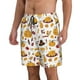 thumbnail image 2 of Fotbe Thanksgiving Trajes de Baño Estampados para Hombre, Shorts de Verano de Secado Rápido, Ropa de Playa, Bañadores-XX-Large, 2 of 6