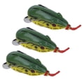 thumbnail image 2 of Cebo de señuelo suave, 3 piezas de simulación artificial, señuelo de pesca suave, cebo de simulación, cebo de señuelo, diseño revolucionario, 2 of 8
