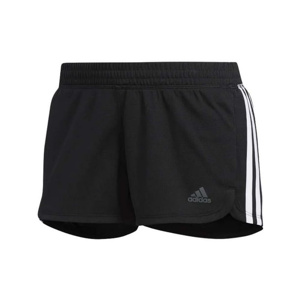 Short Adidas Mujer Pacer 3S Knit Du3502 Negro Adidas DU3502