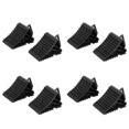 thumbnail image 1 of 8Pcs Antidérapant Voiture Camion Roue Arrêt Bloc Noir, 1 of 8