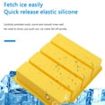 thumbnail image 4 of Rectangular Ice Mould Silicone Ice Cube Trays Kitchen Ice Cube Mold, 4 of 12