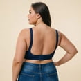 thumbnail image 6 of Afdoent Bras for Women Lace Adjustable Shoulder Strap Large Size Full Coverage Underwire Bra Breathable Lightweight, 6 of 8