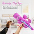 thumbnail image 4 of CHAO juguete interactivo para perros, juguete duradero para masticar con papel crepé, juguete de entrenamiento para perros pequeños a medianos, 4 of 5