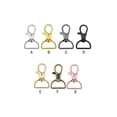 thumbnail image 2 of Inteprter Llavero de 10 Uds., llavero de varios colores, herrajes de retroceso multiusos, anillos divididos, llavero dorado resistente al desgaste Decoración del hogar Bronce Inteprter HA062248-06B, 2 of 6