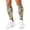White-5, variant on 3D Printed Calf Compression Sleeves, 360 Seamless Leg Sleeves for Running, Cycling & Sports, One Size, Tropical Jungle Print