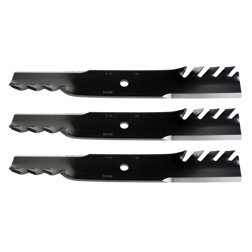 USA Mower Blades (3) MB022BP Toothed HighLift for Bad Boy® 038000300