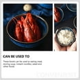thumbnail image 4 of Home Kitchen Simple Bowl Soup Bowl Food Serving Salad Noddle Rice Bowl, 4 of 8