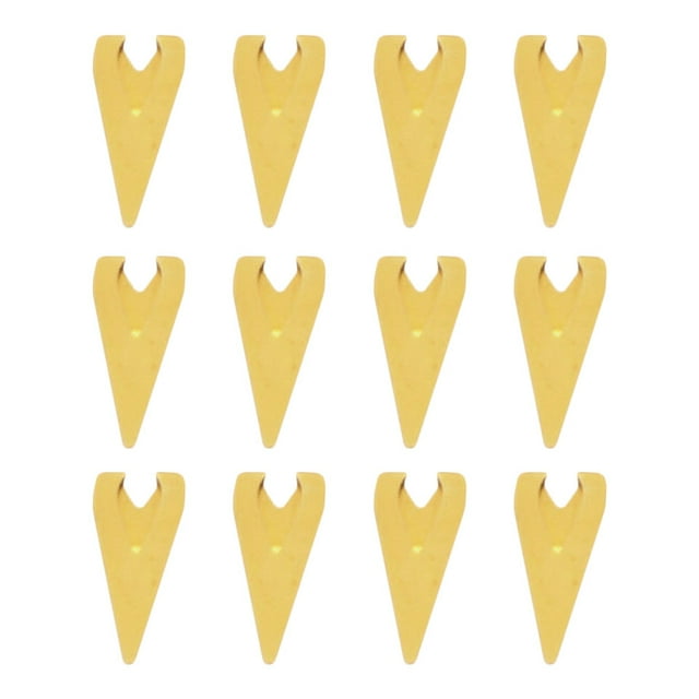 Weiweiguan 12 Pcs Pinces à Bookmaker en Acier Inoxydable Pinces à Étiquettes Rétro