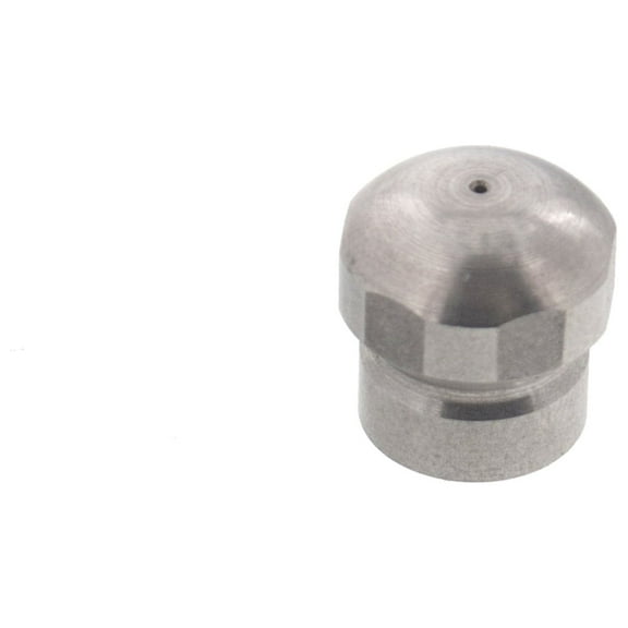 Erie Tools Button Nose 1/8" Sewer Jetter Drain Cleaning Nozzle 3.5 Orifice Size