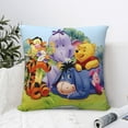 thumbnail image 6 of Winnie The Pooh Throw Pillow Cover Decoration Pillow Case Cushion Home Decor for Home Sofa Couch 26"x26", 6 of 7