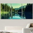 thumbnail image 2 of wall26 - 3 Piece Canvas Wall Art - Glacier National Park, Montana. - Modern Home Art Stretched and Framed Ready to Hang - 16"x24"x3 Panels, 2 of 5