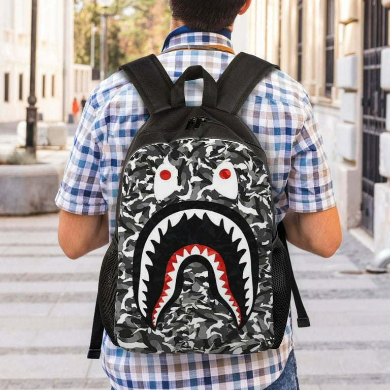 Bape shark rucksack sales