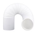 thumbnail image 5 of TOWED22 Universal Portable Air Conditioner Hose 5.9 Inch Diameter With Anticlockwise Thread Right Handle Rotation 150cm,White, 5 of 5