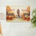 thumbnail image 2 of Happy Thanksgiving Brittany Spaniel Give Thanks Fall Beanie Scarf Welcome Horizontal Matte Canvas Poster Brittany Dog Lover Gifts Idea Wall Art Home Decor - 00020, 2 of 5