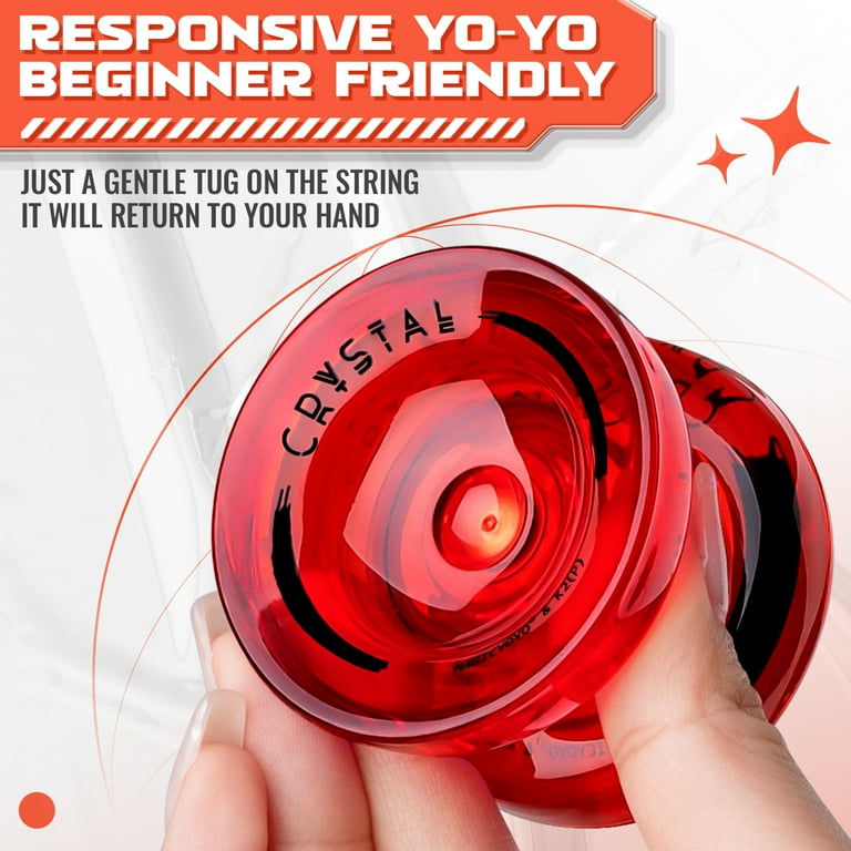 MAGICYOYO Crystal Yoyo K2, Yoyo réactif pour enfants et