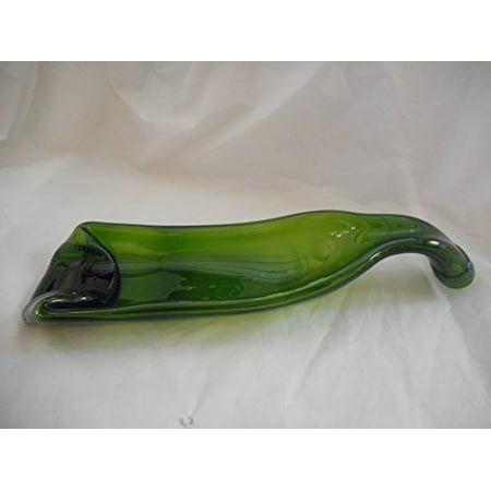melted bottle spoon rest wine recycled tray serving glass