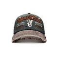 thumbnail image 2 of Black Rebel Gorra Knite estilo vintage desgastado para hombre estampada, 2 of 5