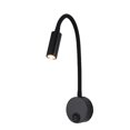 thumbnail image 1 of Lámpara de Pared LED de Cuello de Cisne de 3 W, Luz Cálida de 3000 K, CA 85-265 V, Tipo de Cableado, Lámpara de Noche con Giratorio Ajustable A, 1 of 7